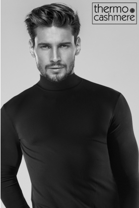 T-shirt Cashmere collo alto