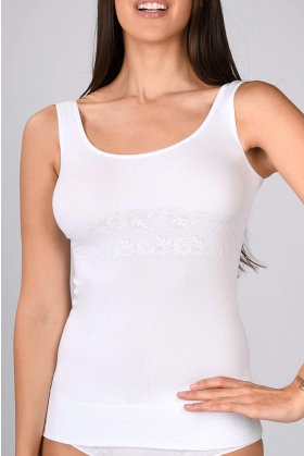 Camisole With Wide Straps Silky Light
