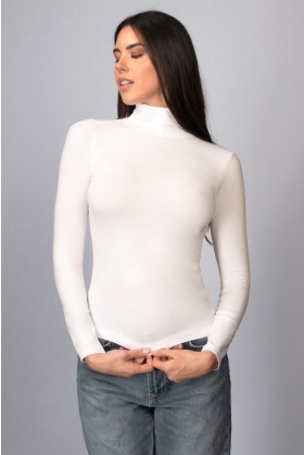 T-shirt Cashmere dolcevita-milk-l/xl
