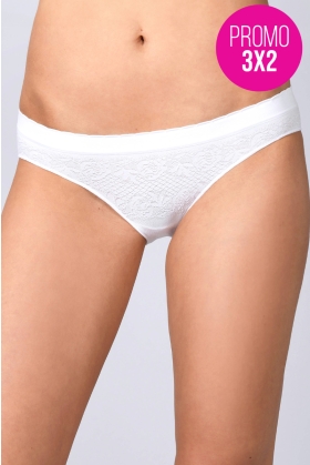 Slip Effetto Lucido a Vita Bassa - Promo 3x2