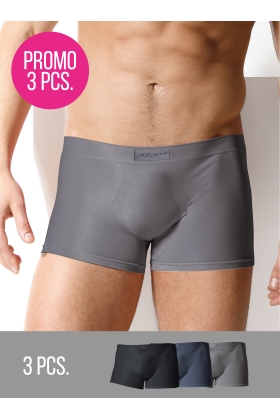 Boxer Uomo Promo 3 Pezzi ass blu-grigio-nero s/m