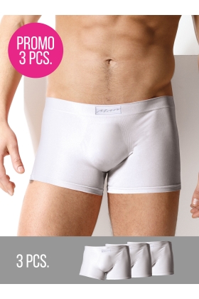 Boxer Uomo Promo 3 Pezzi bianco s/m