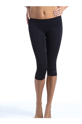 Panta 3/4 Donna Active-fit nero s/m